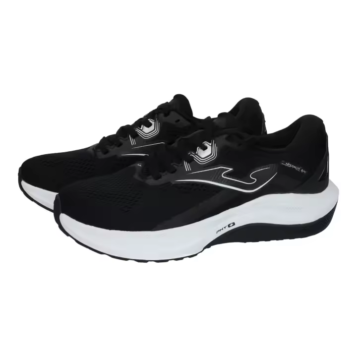 Deportivos marca JOMA para hombre en color negro. Zapatillas running Joma HISPALIS 24 para hombre – negras, ligeras y hechas en España - 1