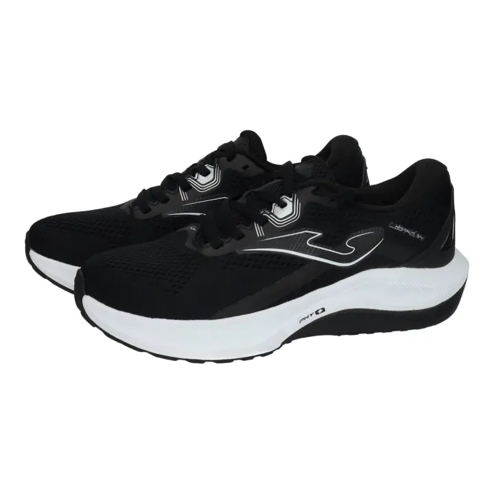 Deportivos marca JOMA para hombre en color negro. Zapatillas running Joma HISPALIS 24 para hombre – negras, ligeras y hechas en España - 1