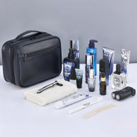 Bolsa De Cosméticos Para Viaje Organizador De Negocios Para Hombres Y Mujeres PU De Cierre De Cremallera Estilo Fashion Impermeable Portátil Con Almacenamiento Y Bolsa De Lavado - details 17