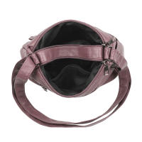 Bolso Bandolera Para Mujer Con Correa Ajustable Y Cierre De Cremallera Ideal Para Viajes Y Tiempo Libre Material PU Con Lining De Poliéster Estilo Clásico - details 4