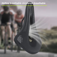 Sillín De Bicicleta MTB Gel Hueco Para Carretera Cómodo Asiento De Ciclismo Para Hombres Y Mujeres Sillín De Ejercicio De Bicicleta De Uso Unisex - details 0