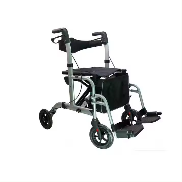 Prim Farma Andador Rollato Lux 2 En 1 - Aluminio Resistente - Ideal para Viajes - 1