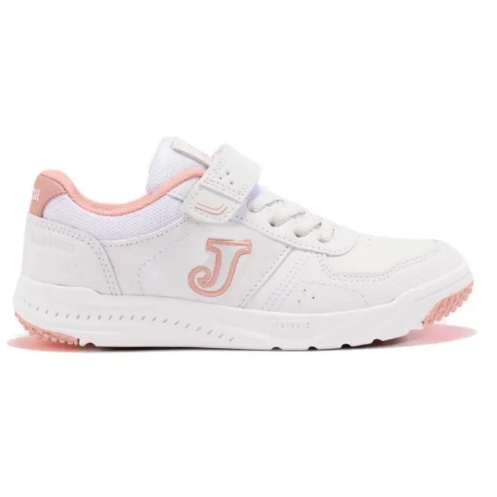 Zapatilla casual Joma Harvard jr 2413 para niña color blanco rosa - 1