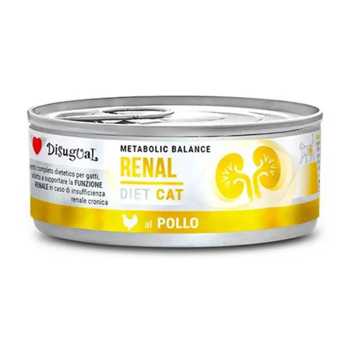 Comida húmeda para gatos Disugual Metabolic Renal para gatos - Caja de 12x85grs - 1