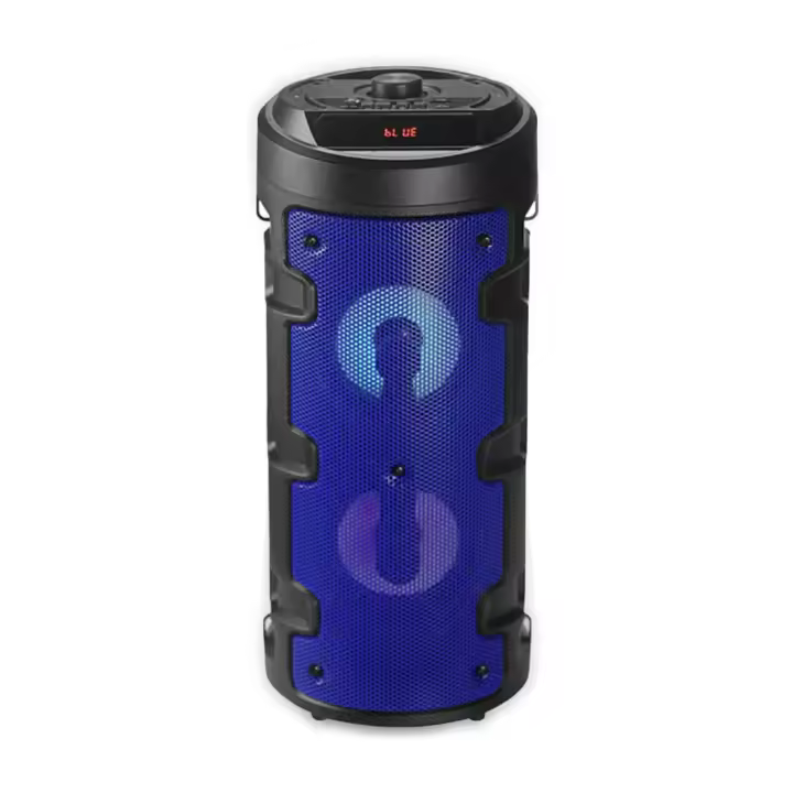 🎵 LoLek Altavoz Bluetooth de 40cm  | 12W REALES | Batería 1200mAh | Correa de Transporte | Mando a Distancia | Cable Auxiliar | Sonido Potente y Portátil para Fiestas y Eventos | Conectividad Inalámbrica 🔊🎉 - 1
