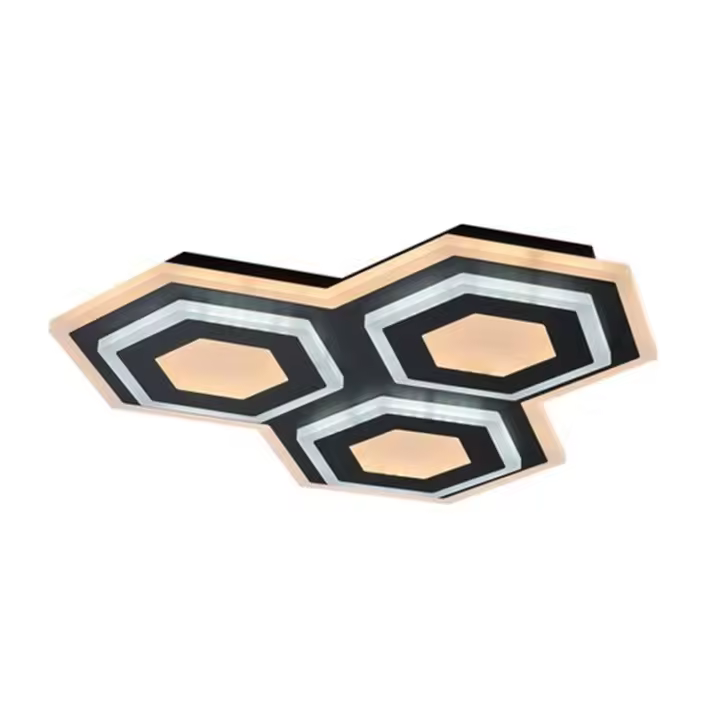 Plafón LED 72W 3000+6000K Negro Metal IP20 BITSI 3000+6000K RABALUX - 1
