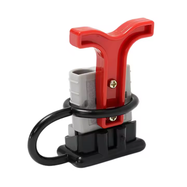 Cubierta De Polvo Para Conector Anderson 50 AMP Con Manija T Impermeable Grande Para Corriente En Vehículos De Batería De Litio - 1