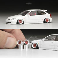 BNDS Rines De Aleación Con Neumáticos De Goma Para Vehículo De Escala 1/64 Estilo JDM VIP 8.3mm Conjunto De 4 Piezas Accesorios Detallados Para Modelo De Coche - details 6