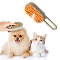 Cepillo Eléctrico De Vapor Para Mascotas 3 En 1 Limpieza Y Masaje De Perros Y Gatos Eliminador De Pelo Belleza Cepillo Adecuado Para Mascotas - details 0