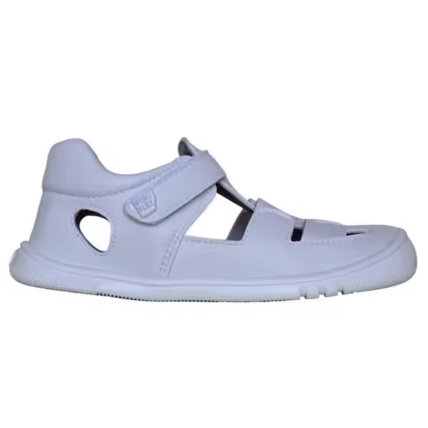 Piruflex, sandalias barefoot veganas para niños y niñas. Con cierre de banda adherente y plantilla extraíble. Flexibles y con puntera ancha. Fabricadas en España. - 1