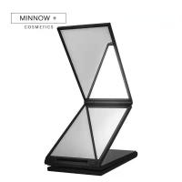 Espejo De Maquillaje Plegable Multigiro De 4 Cara Pequeño Y Portátil Espejo De Belleza Con Marco De Vidrio Y ABS Para Viajes Y Uso En El Hogar - details 12