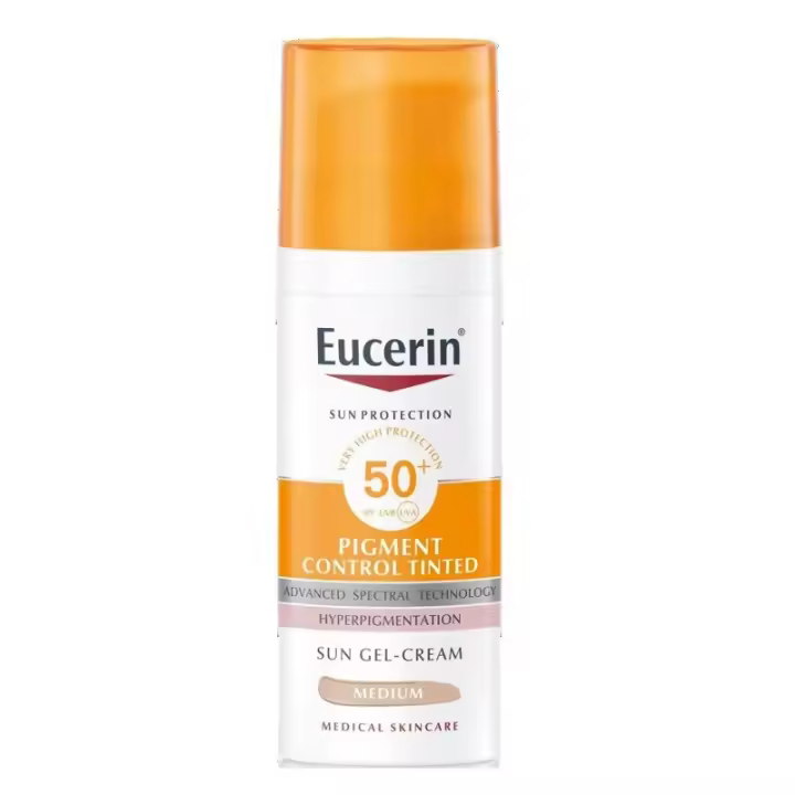 EUCERIN SUN PIGMENT CONTROL TINTED SPF50 GEL-CREMA COLOR MEDIO 50 ML - 1