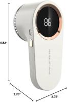 Pantalla LCD Eléctrico Removedor de Pelusas Tela Pelusas de Pelo Trimmer Ropa Afeitadora Pequeño Portátil - details 3