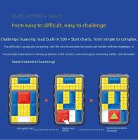Juego De Mesa Interactivo Deslizante Bloque Brain Game Desafío De La Avenida Huarong Teoría De Los Juegos Lógicos Juguetes Educativos Montessori Para Niños - details 1