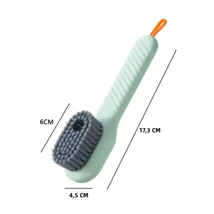 Cepillo De Limpieza Para Zapatos Automático Con Cerdas Suaves Herramienta De Limpieza Multifuncional Para Ropa Y Zapatos - 1
