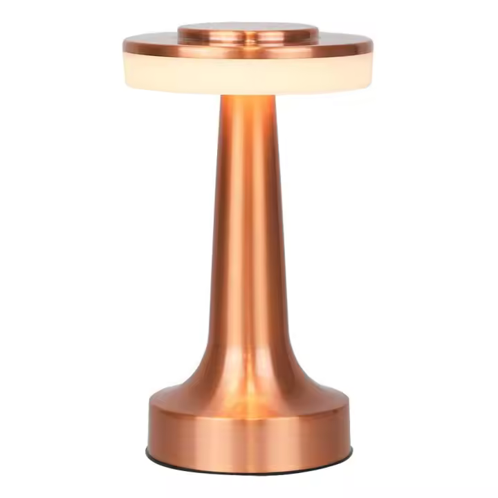 Lámpara de escritorio LED portátil con sensor táctil, de 3 NIVeles Brillo, lámpara de Noche, lámpara de Mesita de Noche - 1