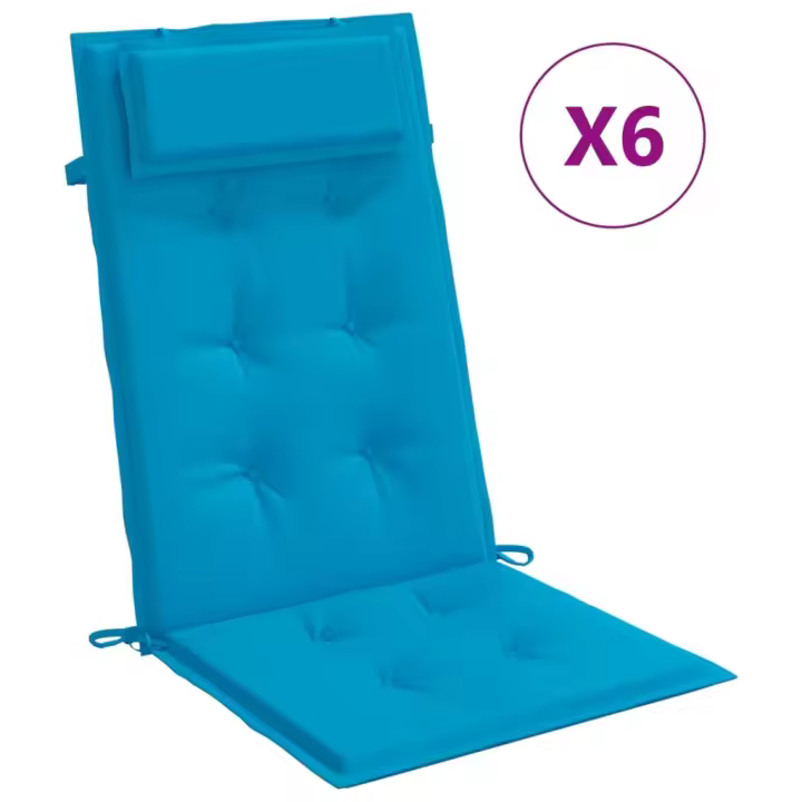 Fundas de lona Oxford Azul Claro - 1