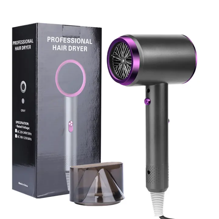 Secador de pelo con alta fuerza del viento, el hogar de alta potencia de iones negativos, sin daños a la generación de energía, secador de pelo, secador de pelo martillo, salón de pelo del hotel, electrodoméstico - 1