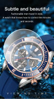 Reloj De Pulsera Deportivo Para Hombre MEGIR Lujo Negocios Caso Grande Luminoso Cronógrafo Resistente Al Agua Con Fecha - details 3