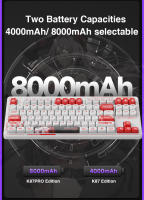 Teclado Mecánico De Juego LINGBAO K87 pro Con Keycaps PBT Structure Hot Swap 3/5 Pins Iluminación RGB Retroiluminada Gasket - details 15