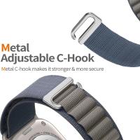 Alpine Loop Correa De Reloj Para Apple Compatible Con Series 7 6 5 3 Se 8 Tamaños Variados 49mm 44mm 40mm 45mm 41mm 42mm 38mm - details 3