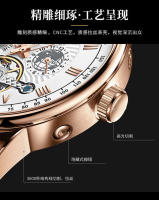 Reloj mecánico nuevo para hombre, reloj de lujo de moda multifuncional, reloj de una pieza para hombre. - details 8