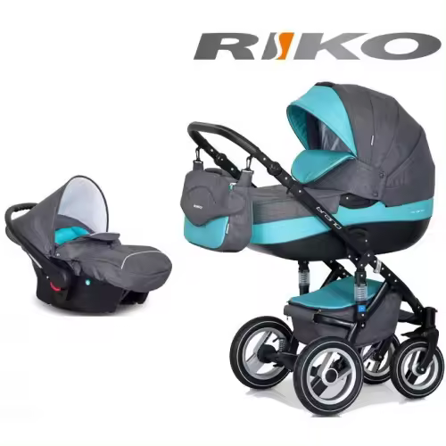 RIKO - Carrinho multifuncional BRANO + CARLO Ocean - 1