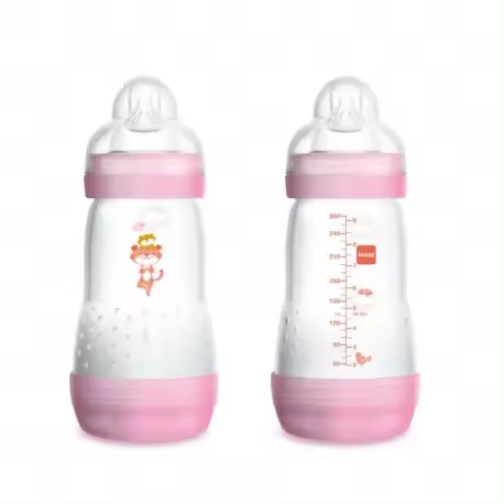 MAM BIBERON ANTI-COLIC 260 ML ROSA 2 UNIDADES - 1