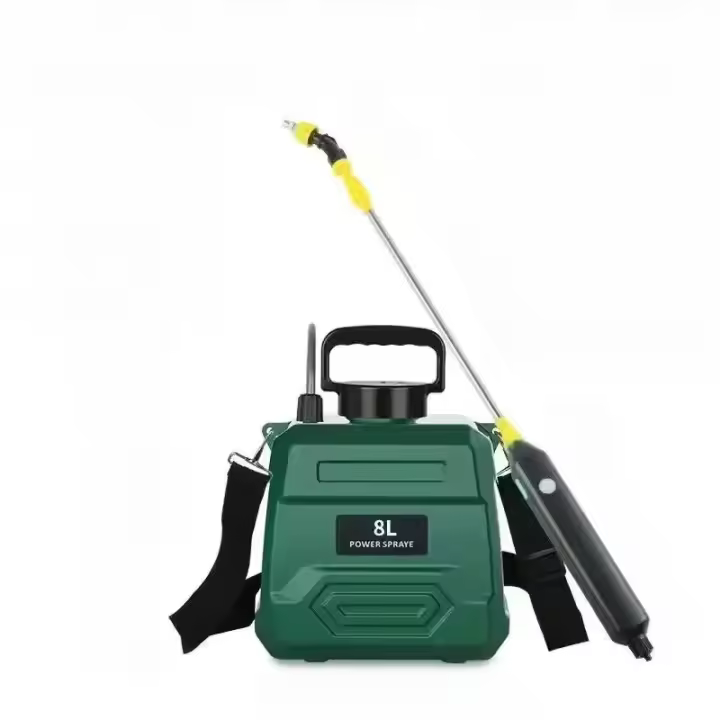 Nueva Sopladora Agrícola De 8 Litros Con Alta Presión Tipo Mochila Para Irrigación Eléctrica Desinfección Y Spraying De Insecticidas - 1