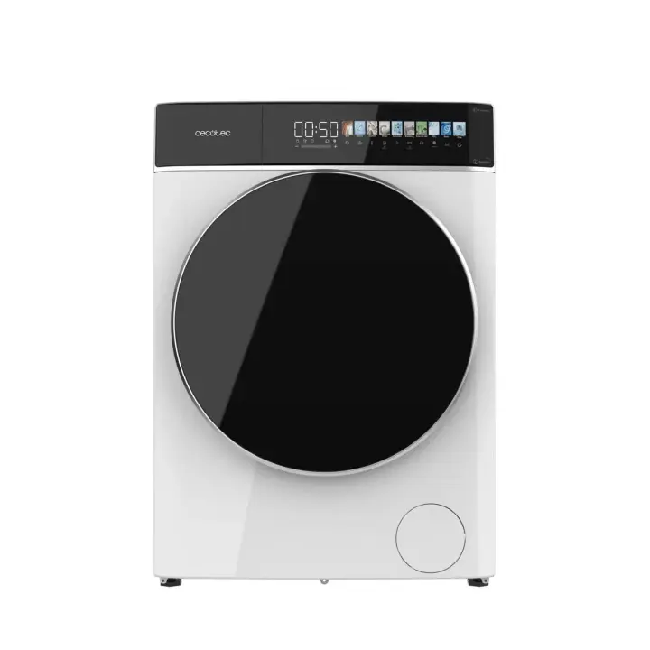 CECOTEC 00161 Lavadora Inteligente 9kg con Autodosis, Vapor y Motor Inverter para Ahorro Energético - 1