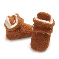 Botas De Invierno Para Bebés Recién Nacidos Primera Etapa Con Suela Suave Protección Del Pies En Algodón Zapatos Para Niños - details 12