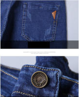 Nuevos 2024 Pantalones De Jean Elásticos Clásicos Para Hombre En Negro Y Azul Estilo Casual Slim Brand Denim Trajes De Negocios - details 19