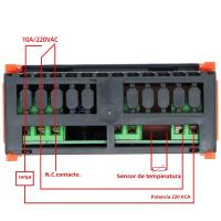 Controlador De Temperatura Digital STC-200 Con Refrigeración Y Calentamiento Lectura De Datos AC220V Para Uso Doméstico - details 2