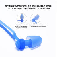 Tapa De Oído De PVC Para Natación Con Cuerda Impermeable Antirruído Accesorios De Piscina Tapa De Oído Para Deporte Y Fitness - details 0
