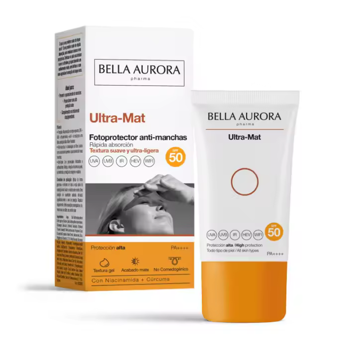 BELLA AURORA ULTRA-MAT FOTOPROTECTOR SPF50 50ML - 1