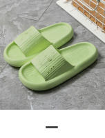 Zapatillas De Hombre De Calidad Superior Diseño Oso Verano EVA Suela Gruesa Suave Moda Sandalias Para El Hogar Playa - details 11