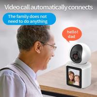 Cámara De Seguridad WiFi Inalámbrica 1080P Con Visión Nocturna Infrarroja Y Vigilancia De Video Bidireccional PTZ Para Hogar Inteligente Monitoreo Del Bebé - details 4
