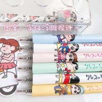 22 Pcs Bolígrafo De Gel Crayon Shin-chan 0.5mm Dibujo Animado Kawaii Suministros Escolares Oficina Estudiantes Japón - details 3