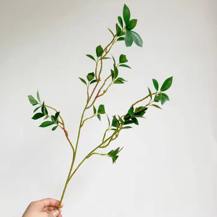 Planta Artificial De Milán Verde 105cm Flores Silken Decoración Para Bodas Hogar Sala De Estar Fotografía Propiedades - 1