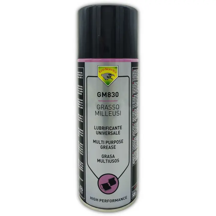 Grasa multiusos en espray, 400ml, grasa lubricante universal indicada para casa, taller, industria y náutica. Elimina la fricción, protege contra el óxido y lubrica cualquier parte mecánica. - 1