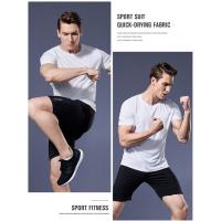 Camiseta De Hombre Verano Seda Helada Manga Corta Secado Rápido Transpirable Protección Solar Para Correr Exterior - details 2