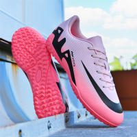 Nuevos Zapatos De Fútbol Ultraligeros Para Hombres Con Suela De Goma Respirables Y Microfibra Botas De Fútbol De Interior Con Tornillo Largo Entrenamiento Deportes Y Moda - details 1