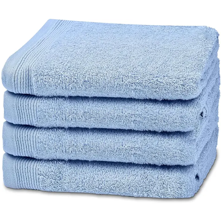 DECASATEXTIL® -Set de 2 Toallas de Mano 50x100cm para Lavabo 100% algodón - Super Suaves 500g/m2. - 1