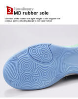 Zapatillas De Baloncesto Para Hombres Cómodas Transpirables Con Colchón Antideslizante Nueva Moda Deportiva Al Aire Libre Zapatillas De Correr - details 6