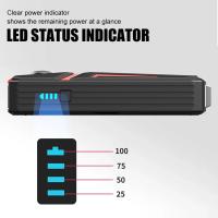 Arrancador de batería de coche de 30000mAh, dispositivo de arranque automático de emergencia, cargador portátil, Banco de energía - details 0
