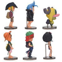 Set De 6 Figuras De Acción One Piece Anime Luffy Chopper Sanji Zoro Brook Q Versión 26ta Generación Juguetes PVC Modelo Para Niños - details 2