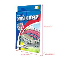 Feooe Estadio Camp Nou 3D DIY Puzle De Papel Modelo De Campo De Fútbol Juguete De Construcción Para Adolescentes Y Adultos - details 1