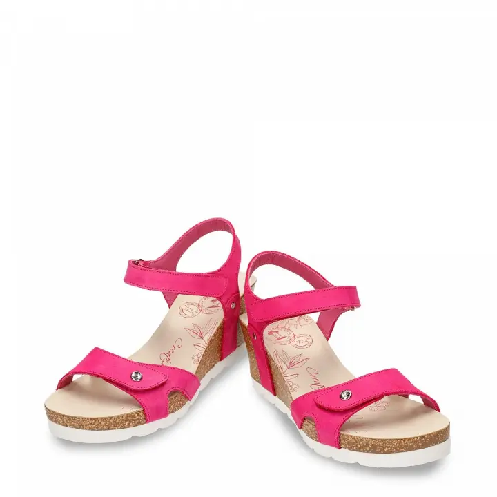 Panama Jack Julia Basic nobuck fucxia. - 1