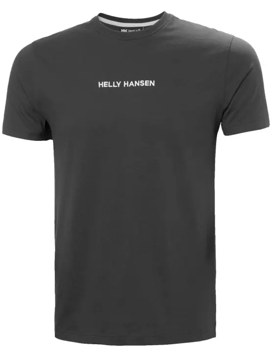Camiseta Helly Hansen Core T-Shirt 2.0 manga corta negro - 1