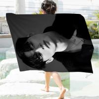 Toalla De Playa Microfibra Absorbente Y Secado Rápido Suave Para Yoga Natación Senderismo Toalla De Baño Cha Eun Woo Corea Tamaño 76x182 Cm - details 7